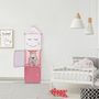Voir la diapositive 3 : Paris Prix Lot de 3 Cubes Modulables  Rangement  110cm Rose