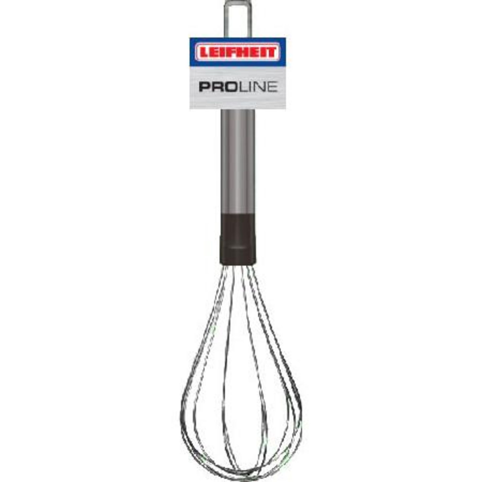 Fouet Manuel Leifheit ProLine 31cm - Inox, Manche Ergonomique | Ustensile De Cuisine
