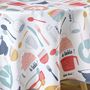 Voir la diapositive 3 : Douceur d'Intérieur Nappe ronde antitache A table - Diam. 180 cm - Multicolore