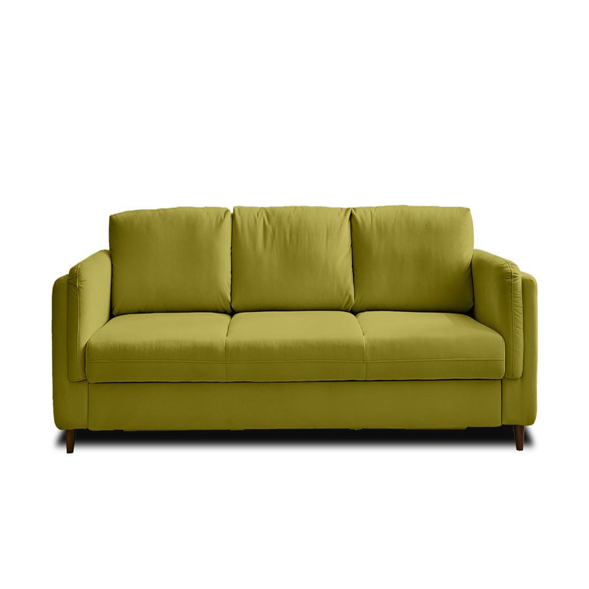Voir la diapositive 6 : BEST MOBILIER Brooke - canapé 3 places - convertible - en velours