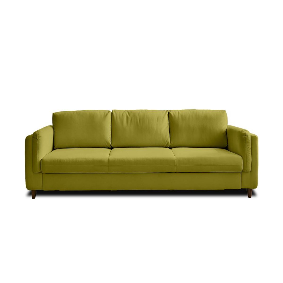 LISA DESIGN Brooke - canapé 3 places - convertible - en velours