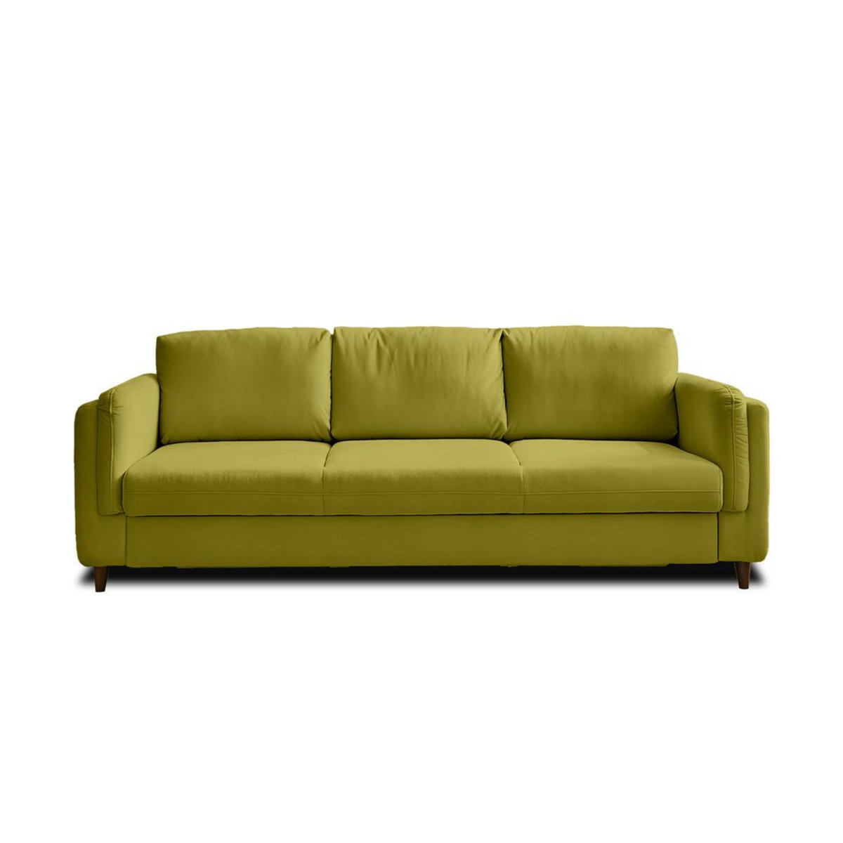 LISA DESIGN Brooke - canapé 3 places - convertible - en velours