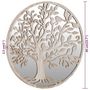 Voir la diapositive 6 : VIDAXL Miroir de jardin Sable 40x2,5cm Fer Rond utilisation exterieure