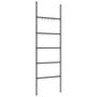Voir la diapositive 4 : VIDAXL Porte-serviettes echelle a 5 niveaux Noir 58 x 175 cm Fer