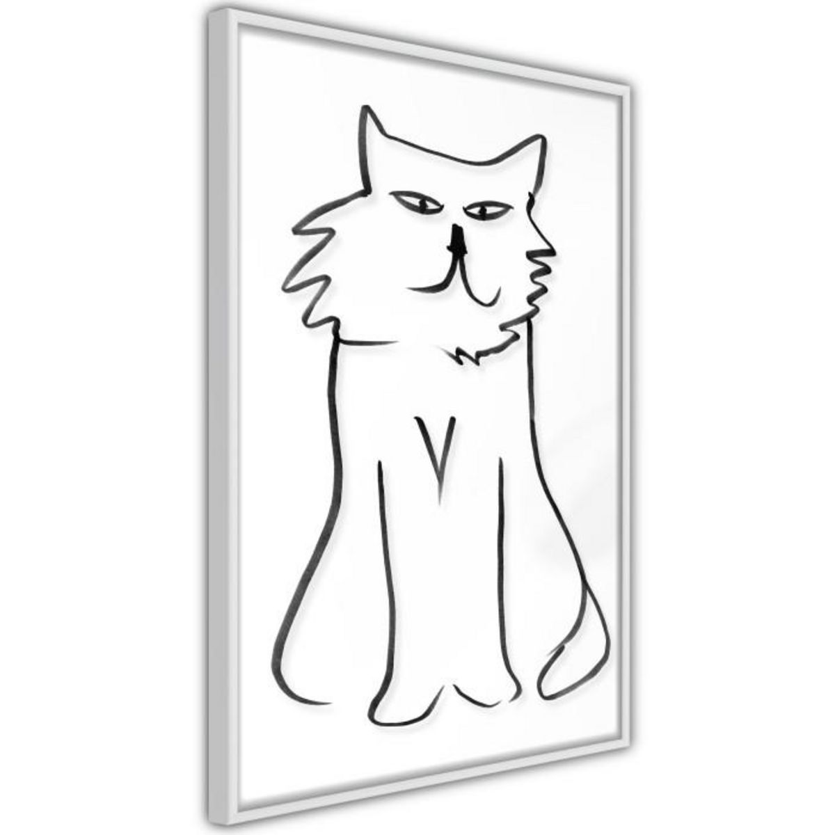 Paris Prix Affiche Murale Encadrée  Hungry for Attention