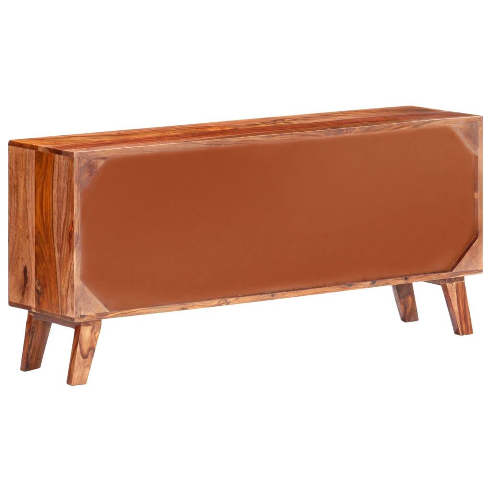 Voir la diapositive 4 : VIDAXL Buffet gris 120x30x55 cm bois massif