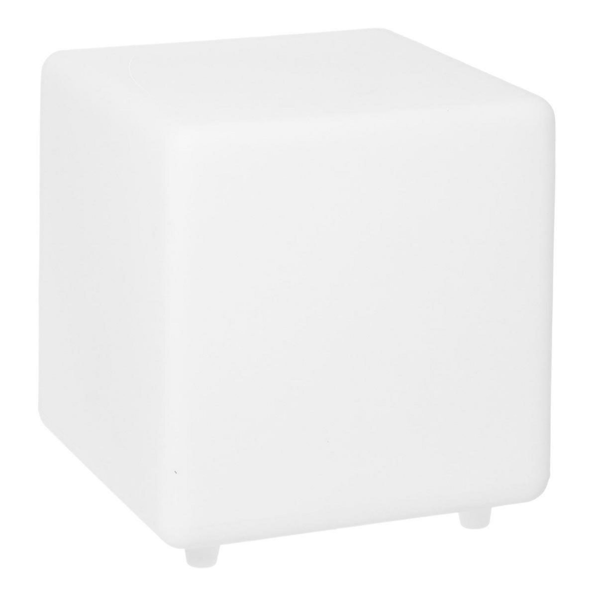 Lumisky Cube solaire lumineux multicolore CASY Blanc Plastique H30cm
