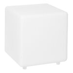 Lumisky Cube solaire lumineux multicolore CASY Blanc Plastique H30cm