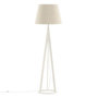 Voir la diapositive 1 : Paris Prix Lampadaire en Bois  Kona  160cm Blanc