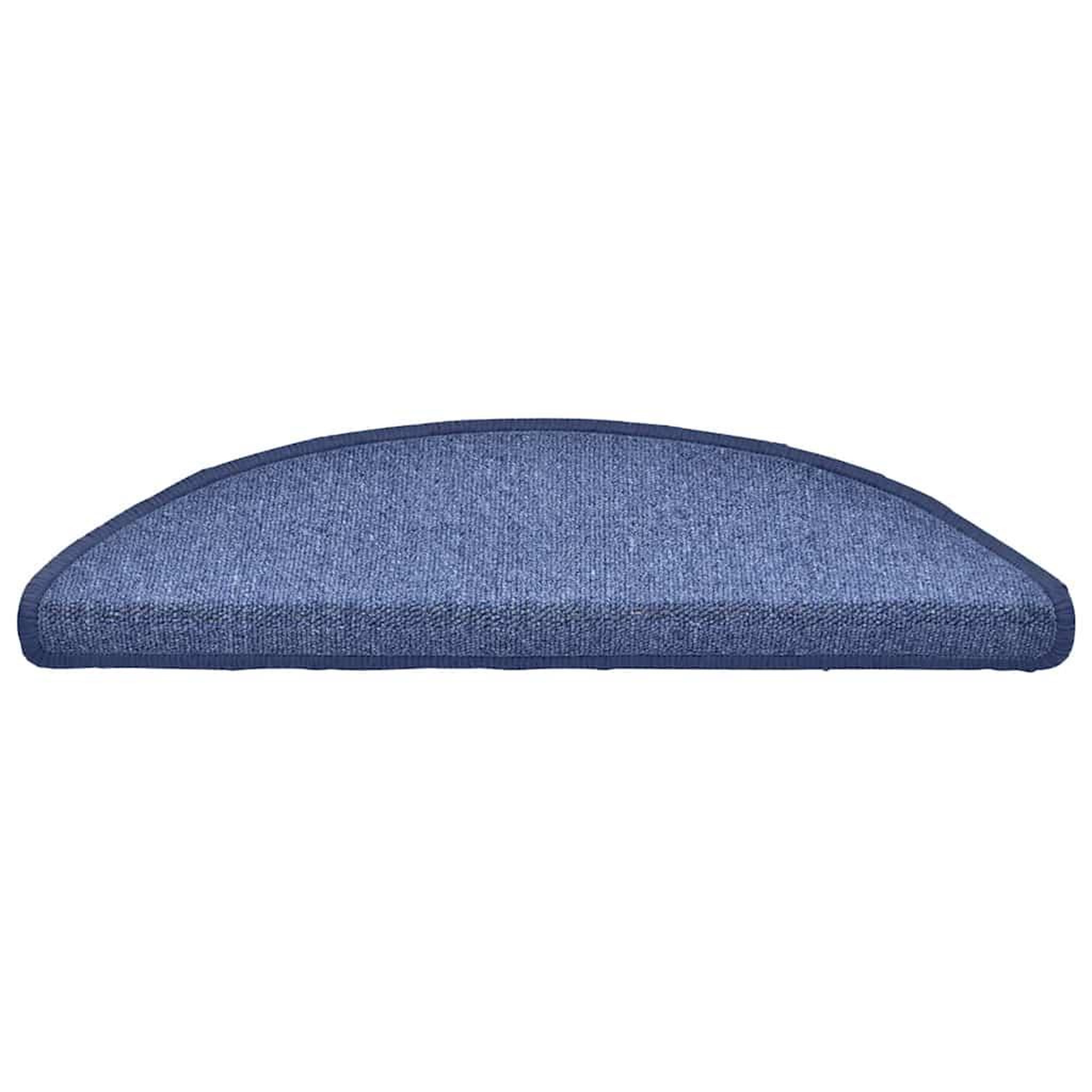 Voir la diapositive 3 : VIDAXL Tapis d'escalier 30 pcs bleu 56x17x3 cm