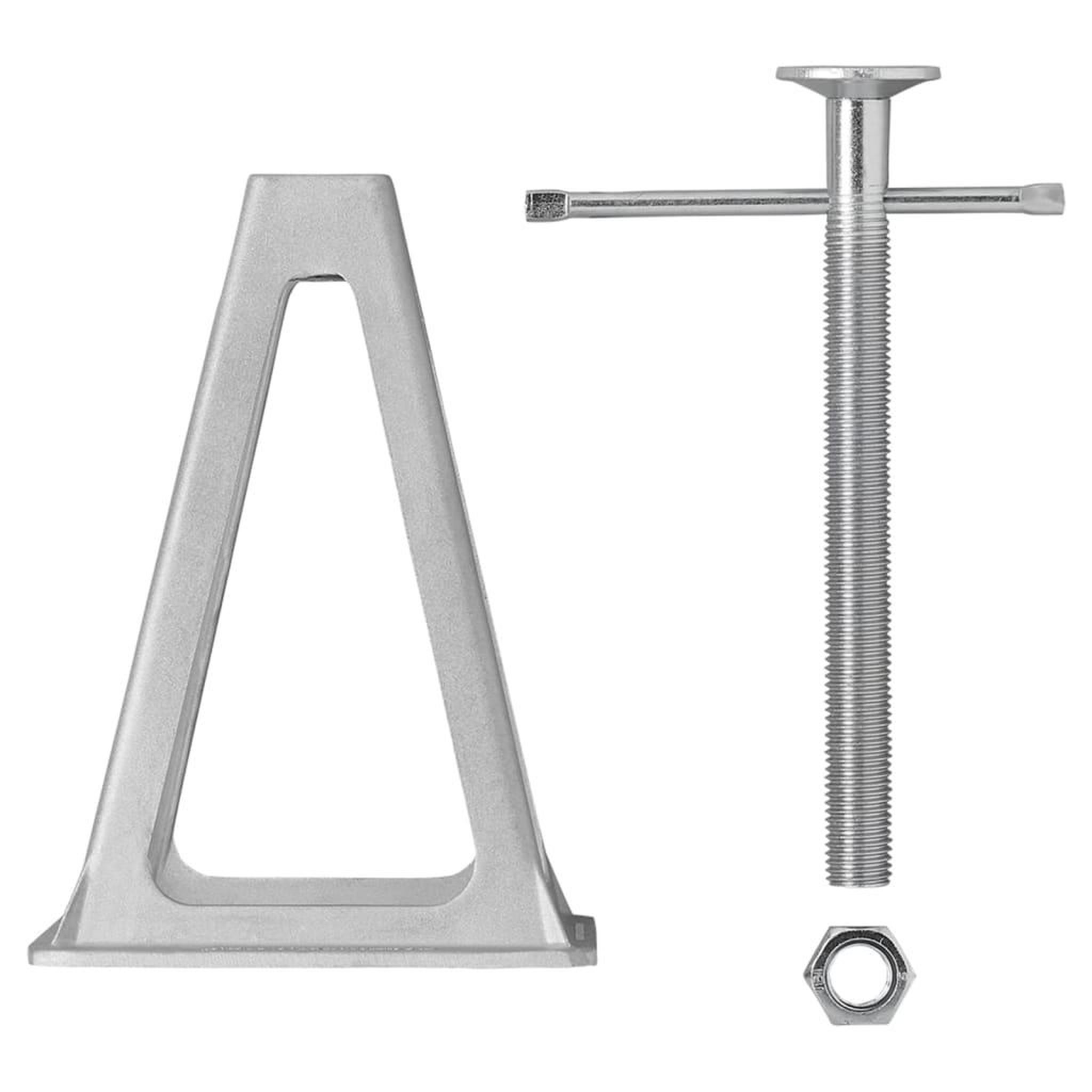 Voir la diapositive 5 : PROPLUS ProPlus Jeu de chandelle de levage en aluminium 4 pcs 360803