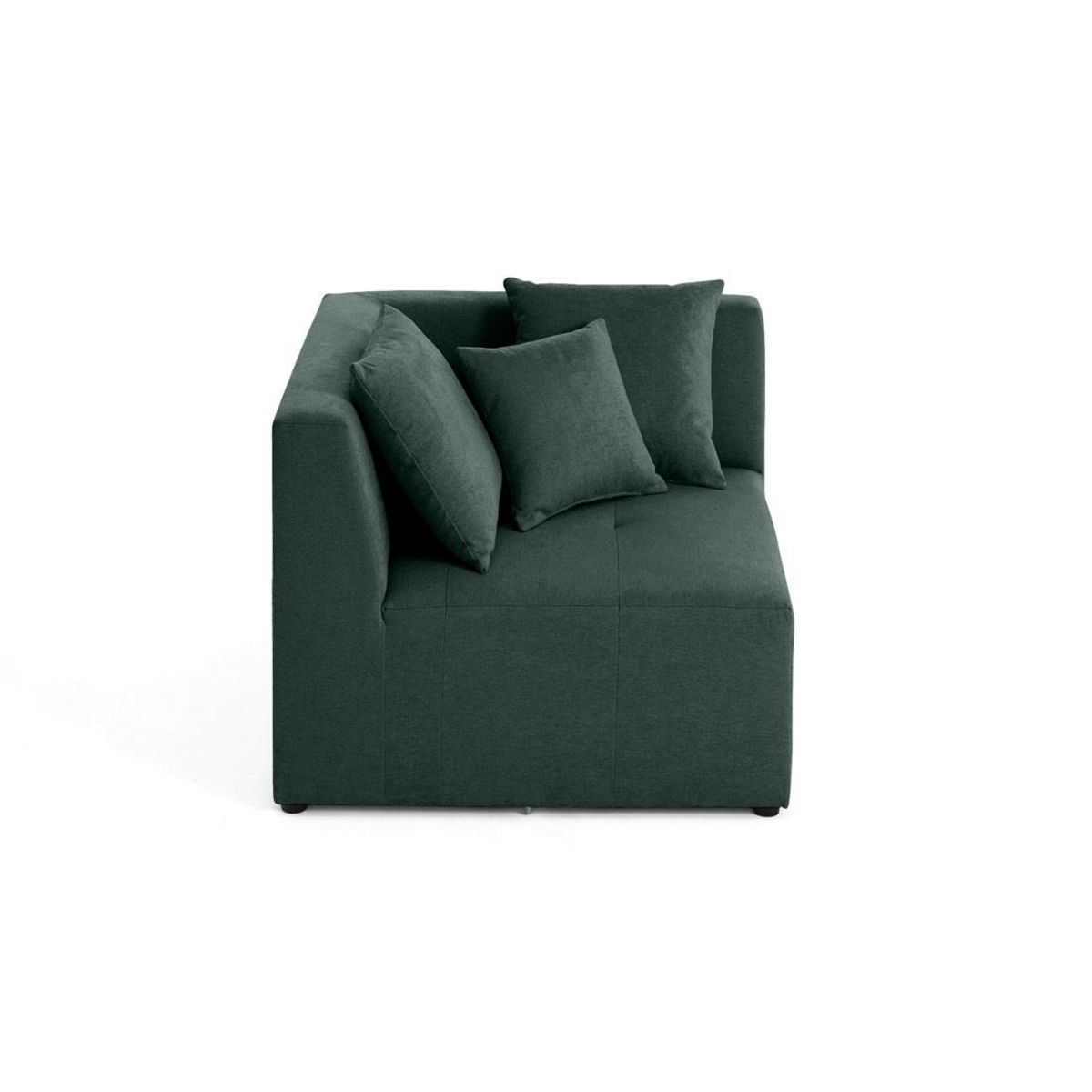 LISA DESIGN Amalfi - module d'angle réversible - en tissu