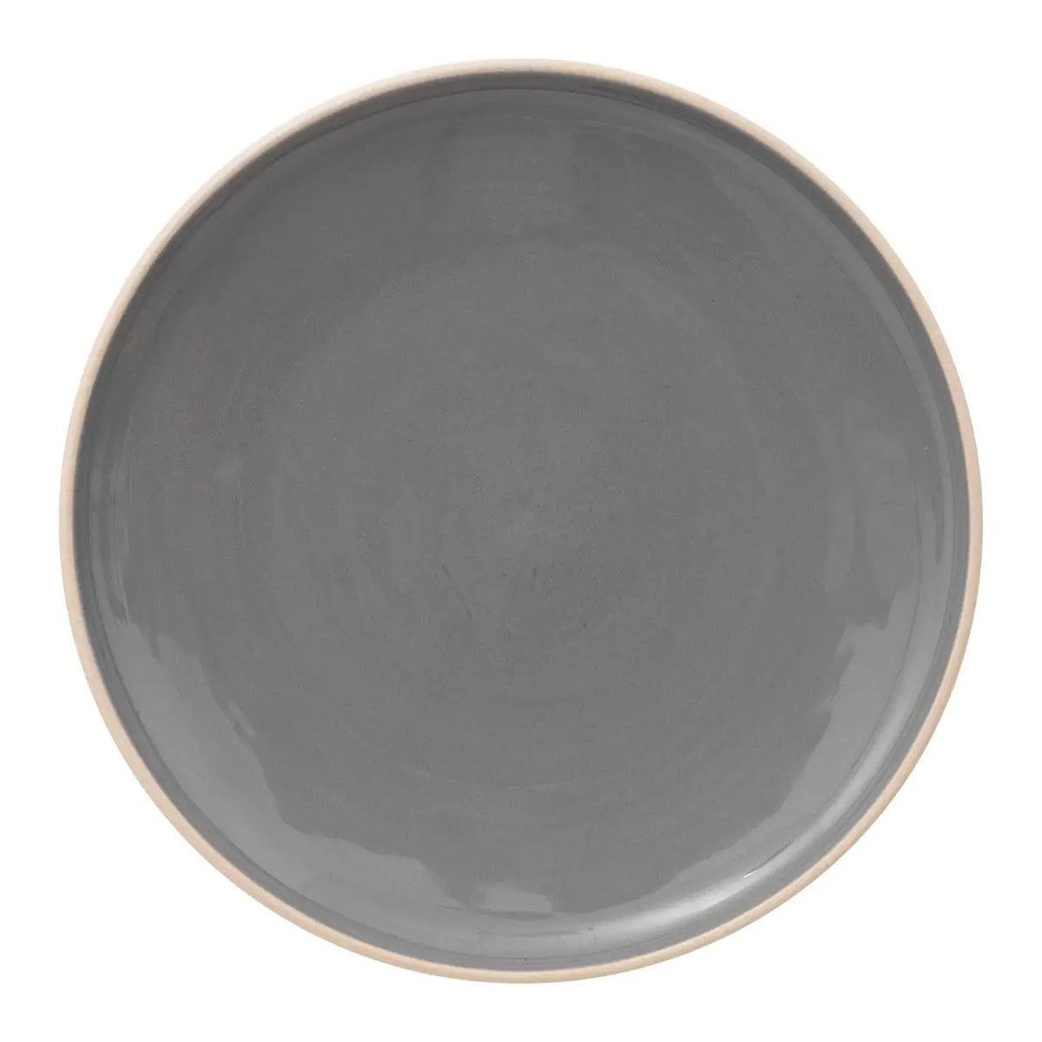 SECRET DE GOURMET Lot de 6 assiettes à dessert  asma  19cm gris