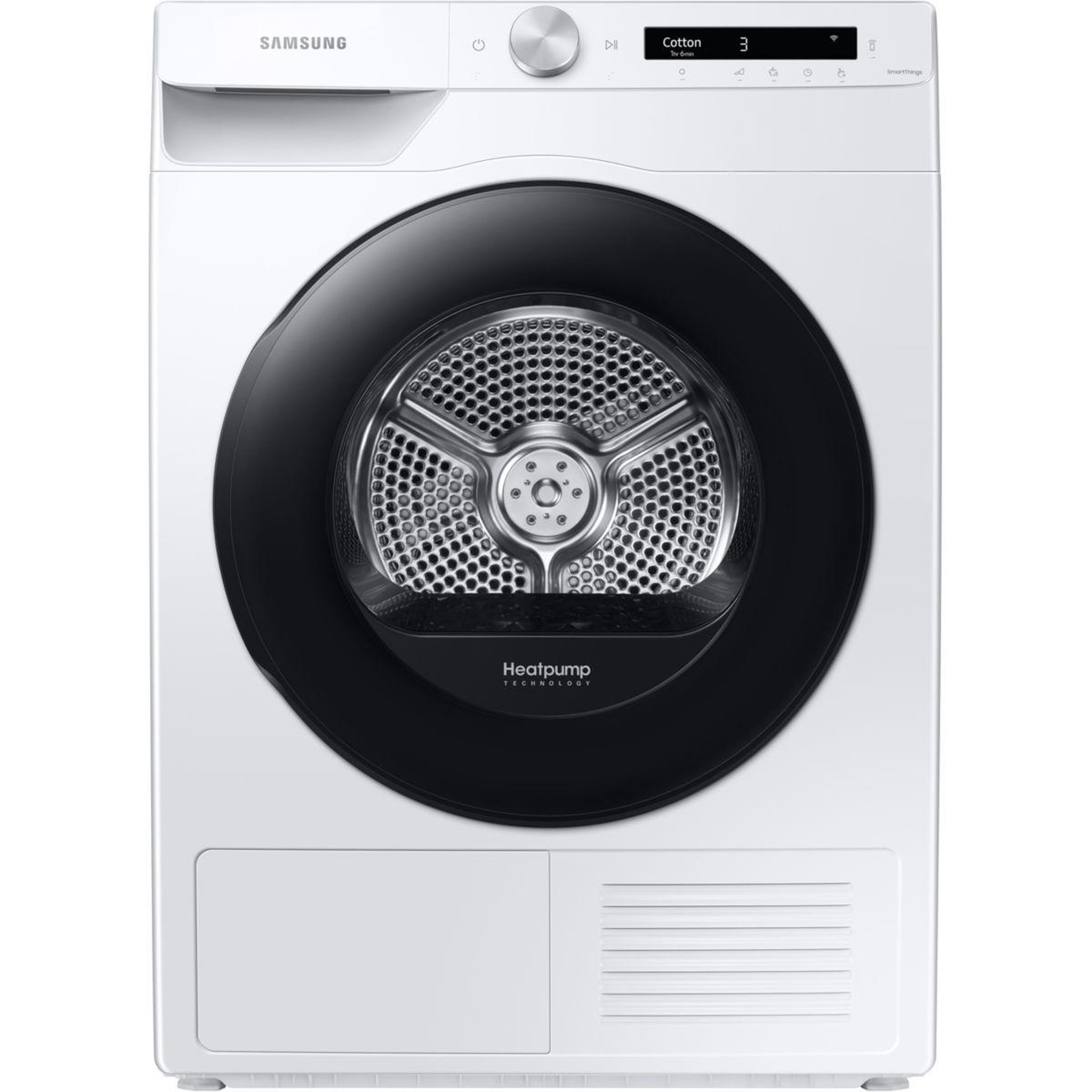 Voir la diapositive 1 : Samsung Sèche linge pompe à chaleur DV80T5220AW