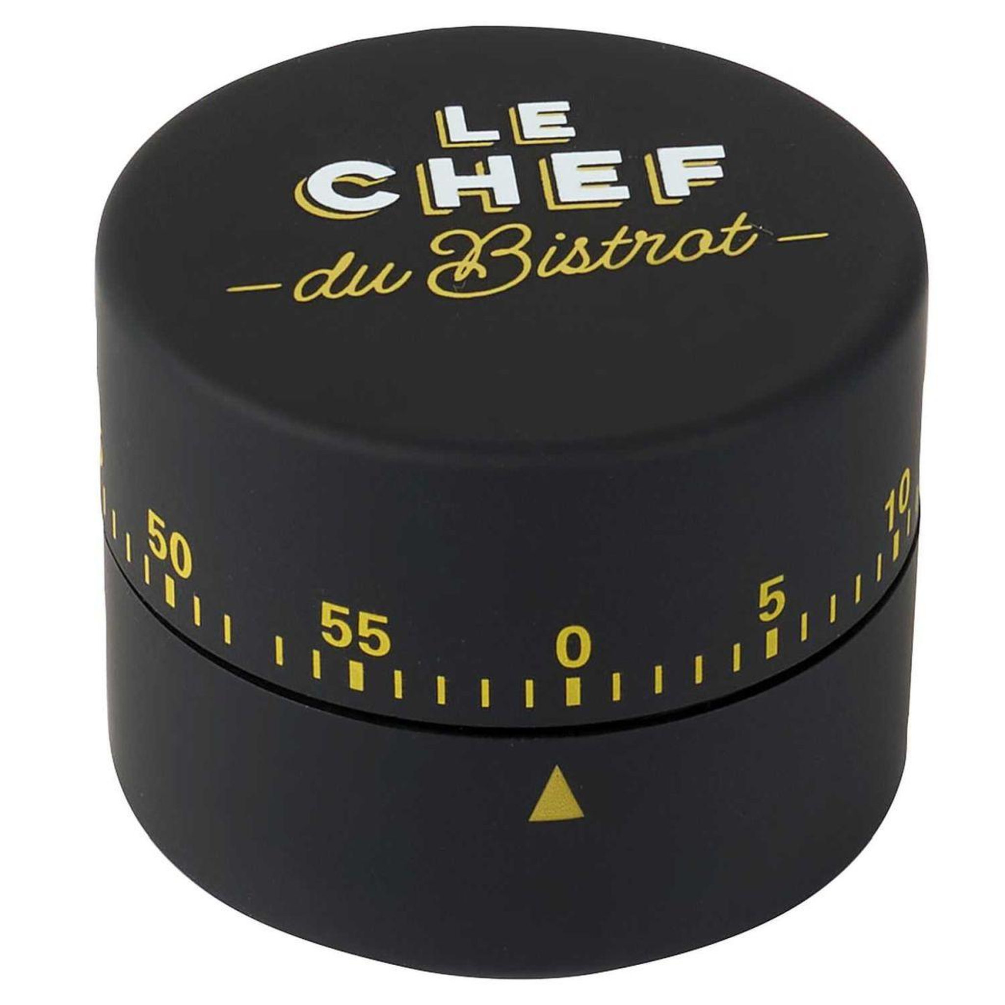 COOK CONCEPT Minuteur Mécanique  Bistrot  5cm Noir