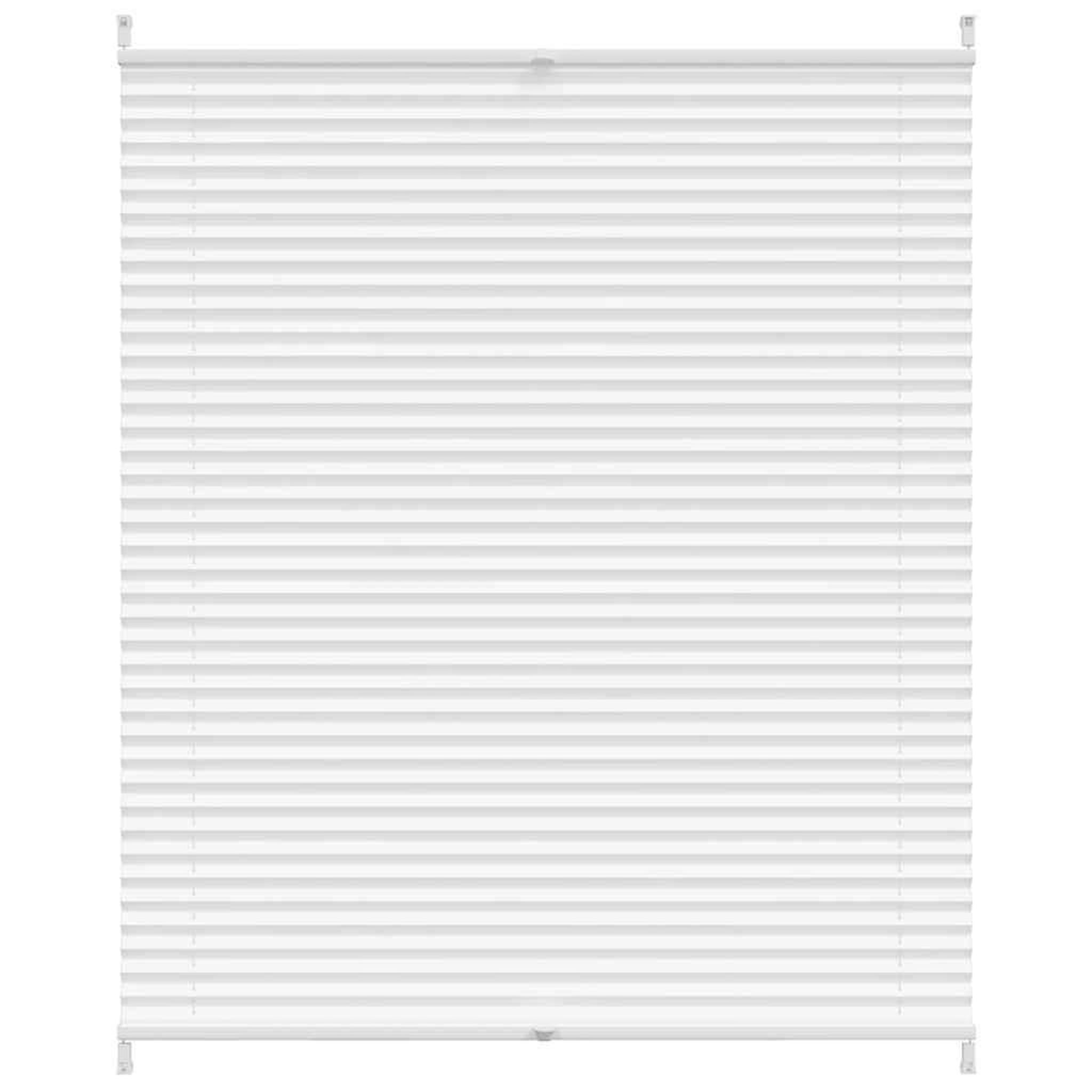 Voir la diapositive 2 : VIDAXL Store plisse 100x100 cm blanc