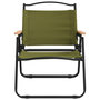 Voir la diapositive 4 : VIDAXL Chaises de camping lot de 2 Vert 54x43x59 cm Tissu Oxford