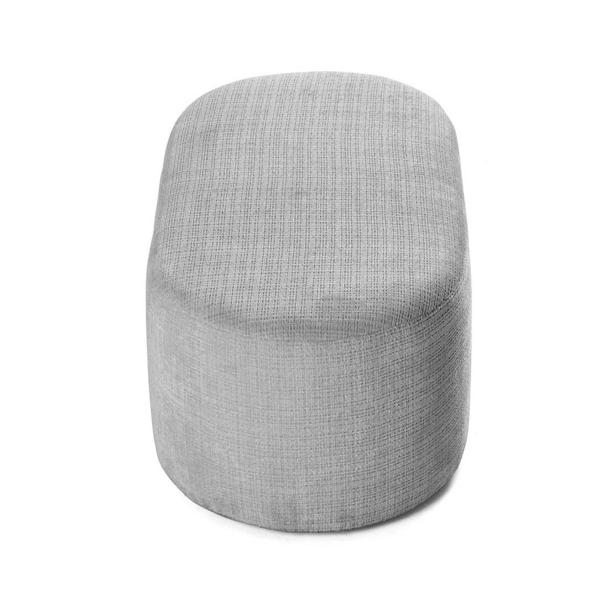 Voir la diapositive 4 : BEST MOBILIER Miro - pouf en velours texturé