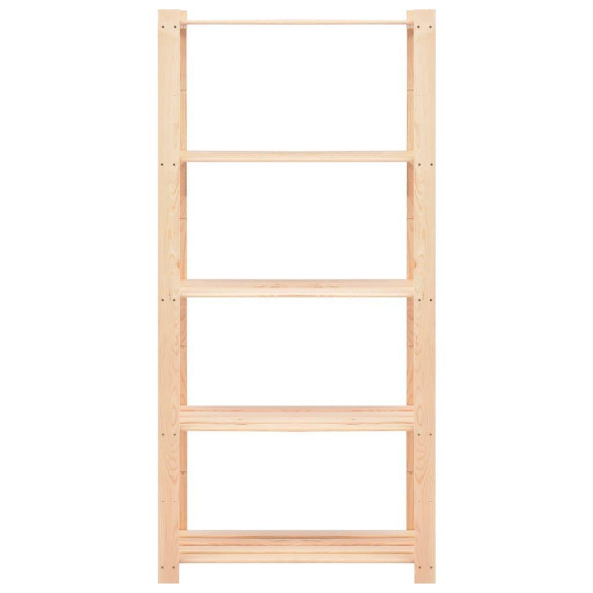 VIDAXL Etagere de stockage 5 niveaux 80x38x170 cm Pin solide 250 kg
