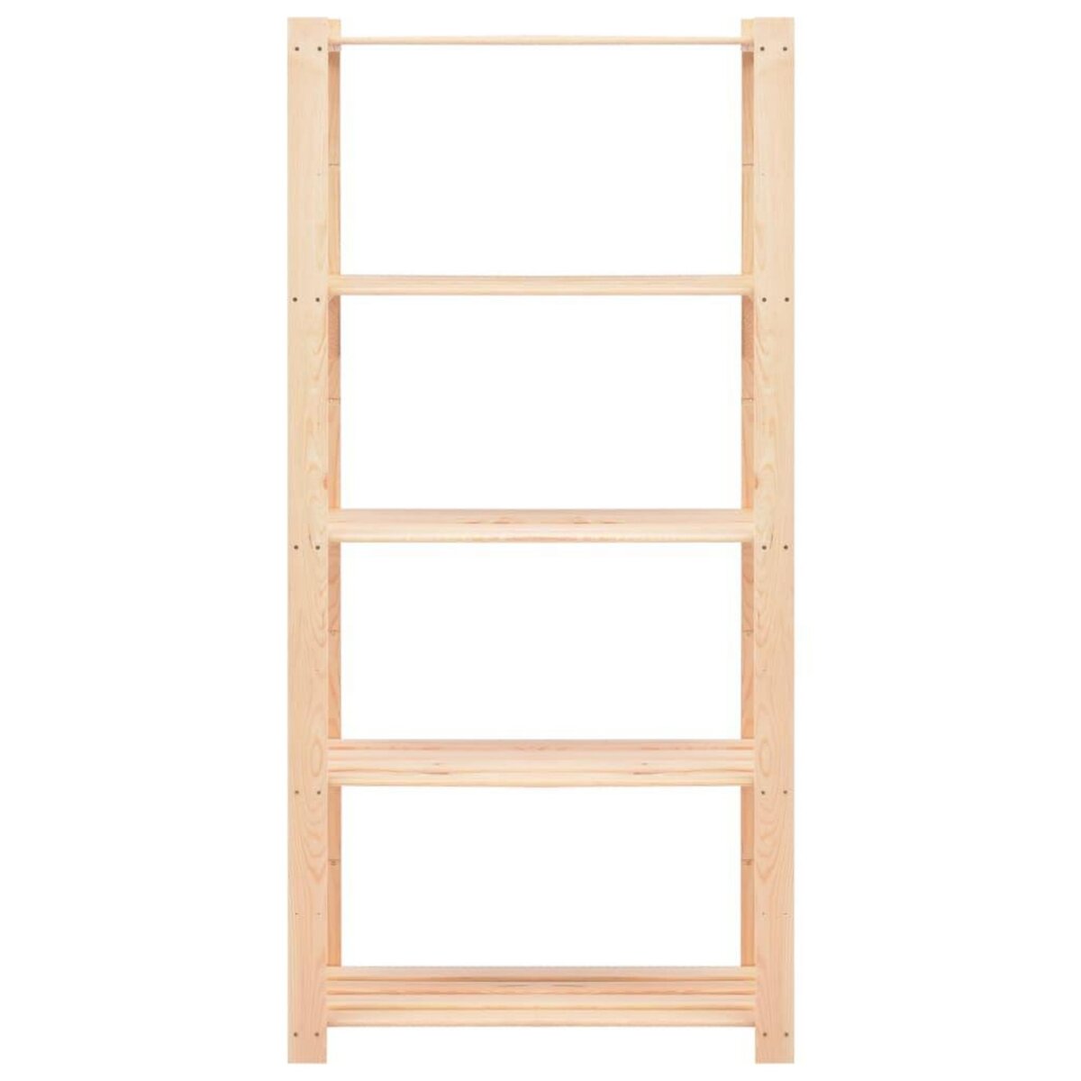 VIDAXL Etagere de stockage 5 niveaux 80x38x170 cm Pin solide 250 kg