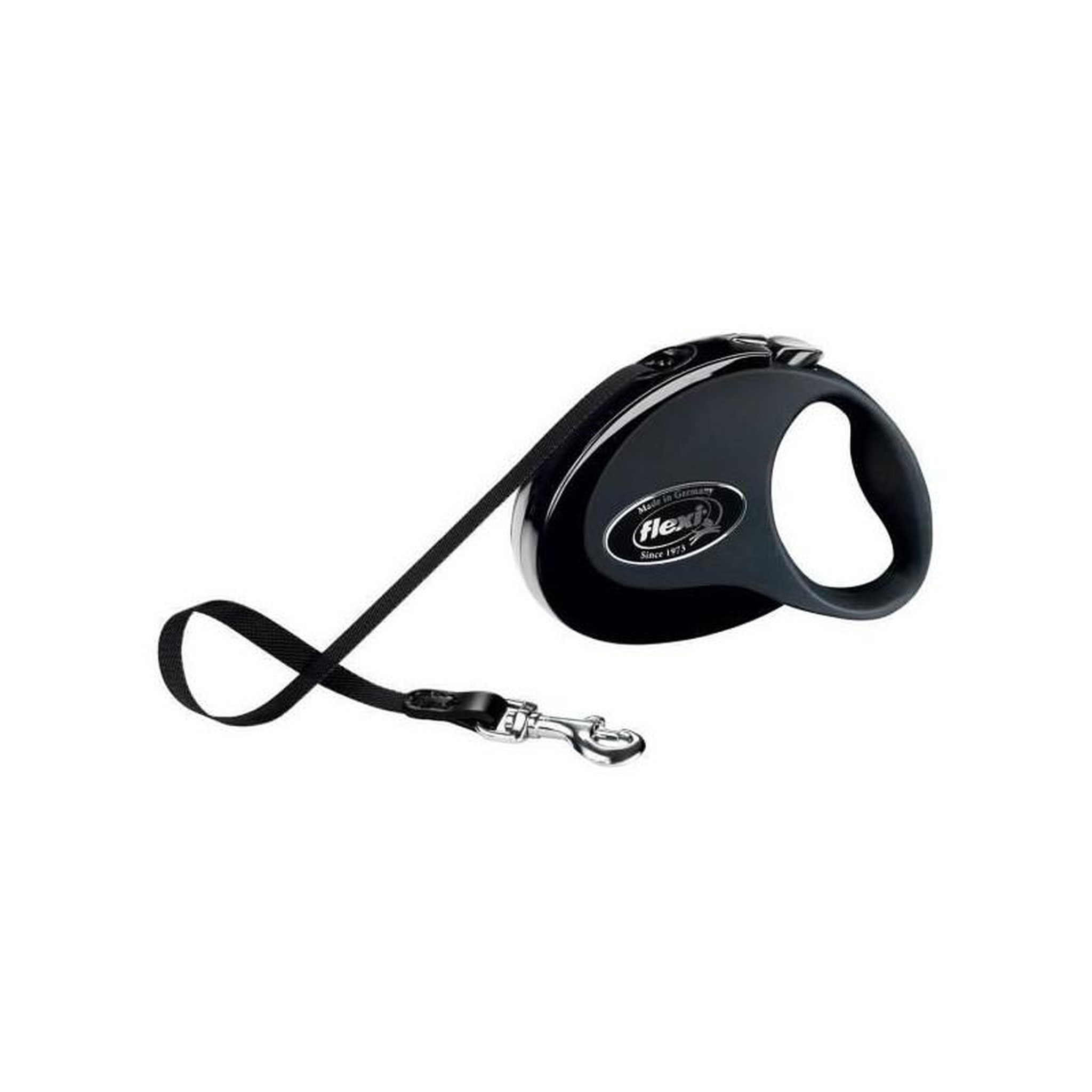 Flexi Flexi New Classic noir sangle 5m : S