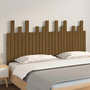 Voir la diapositive 3 : VIDAXL Tete de lit murale Marron miel 159,5x3x80 cm Bois massif de pin