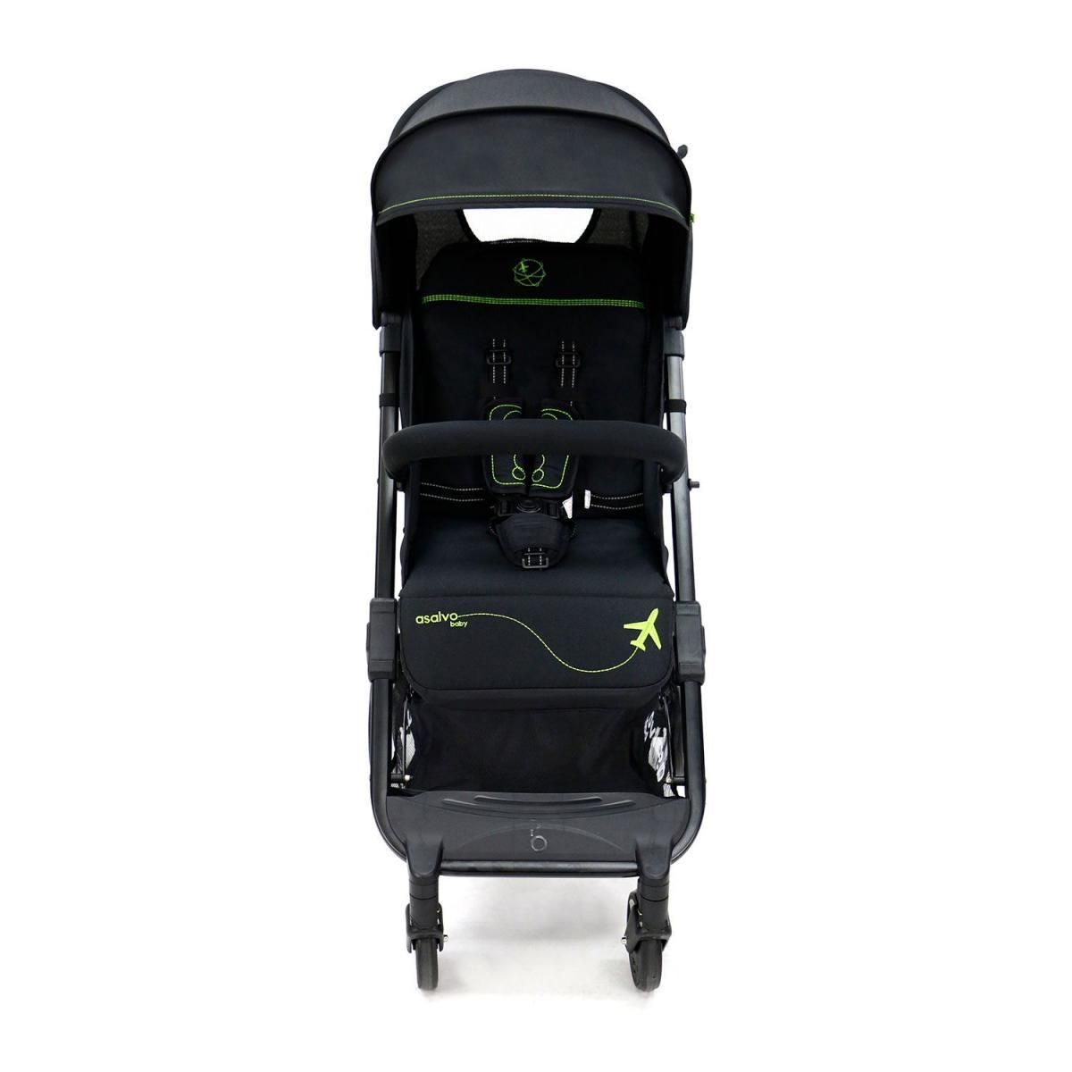 Asalvo Poussette Flight - Noir Vert