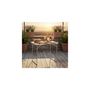 Voir la diapositive 4 : O'Camp Lot de 2 tables de camping pliables 4 places - O'Camp - Forme valise - 80 x 60 x 70 cm