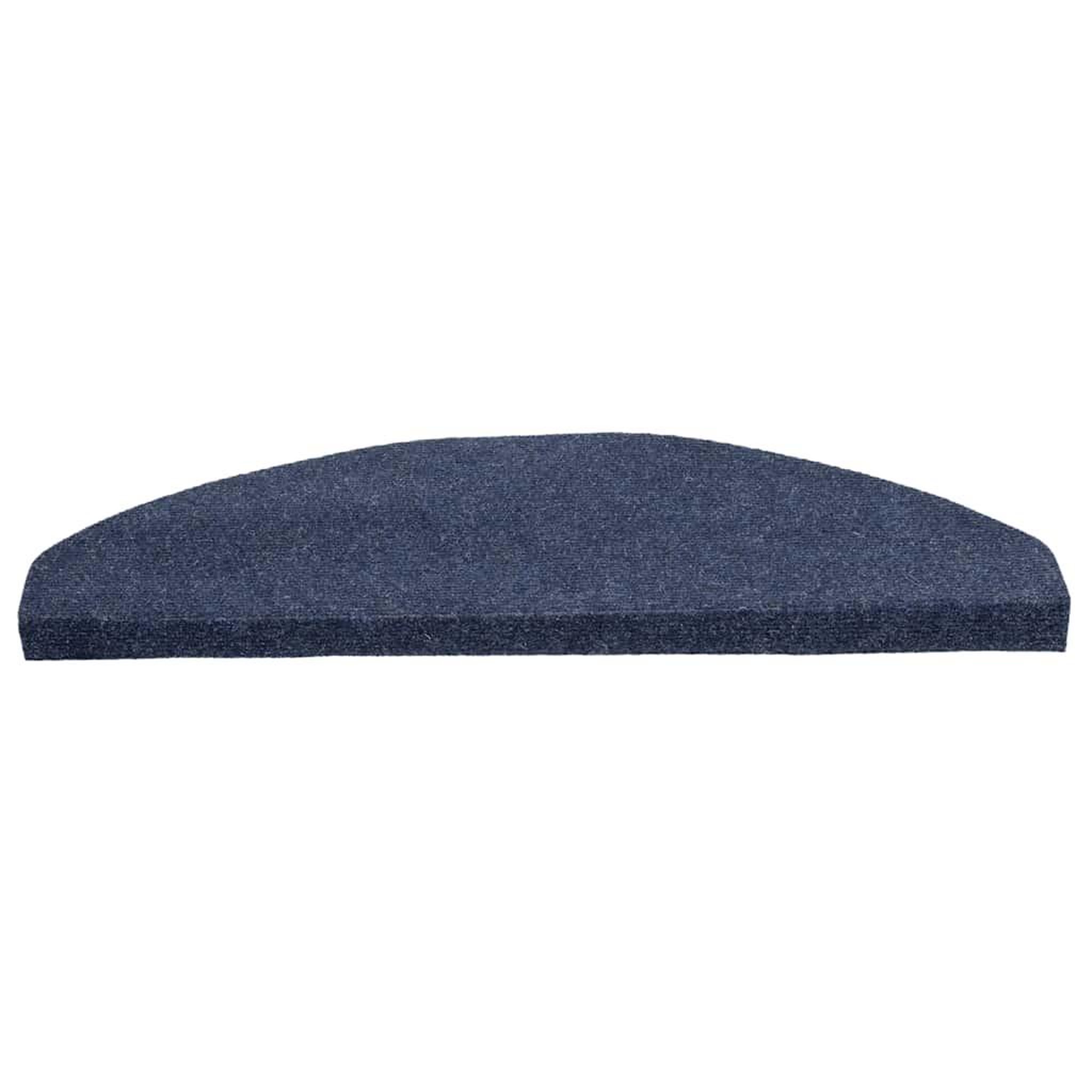 Voir la diapositive 3 : VIDAXL Tapis d'escalier auto-adhesifs 30 pcs bleu 65x22,5x3,5 cm