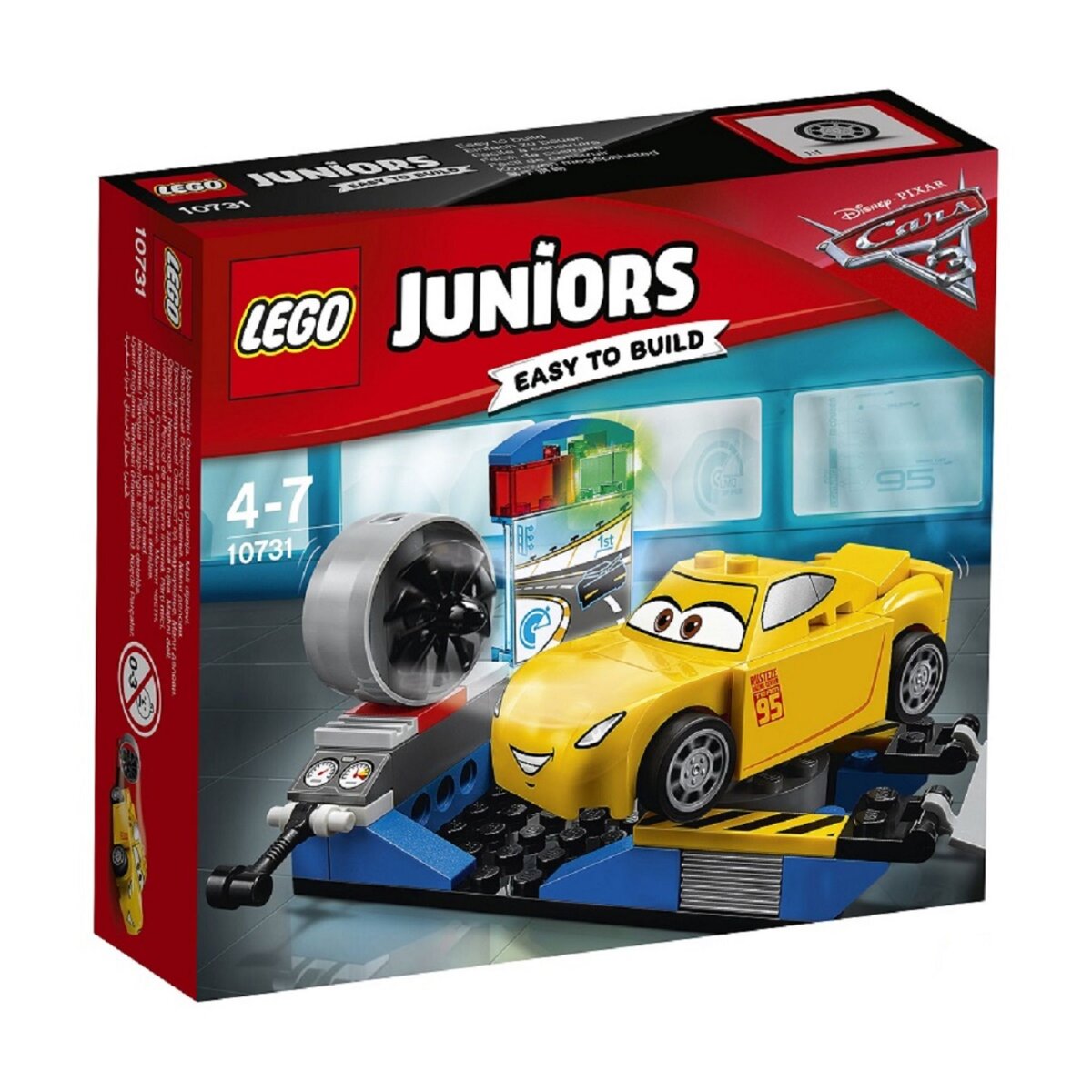 LEGO Juniors 10731 - Le simulateur de course de Cruz Ramirez