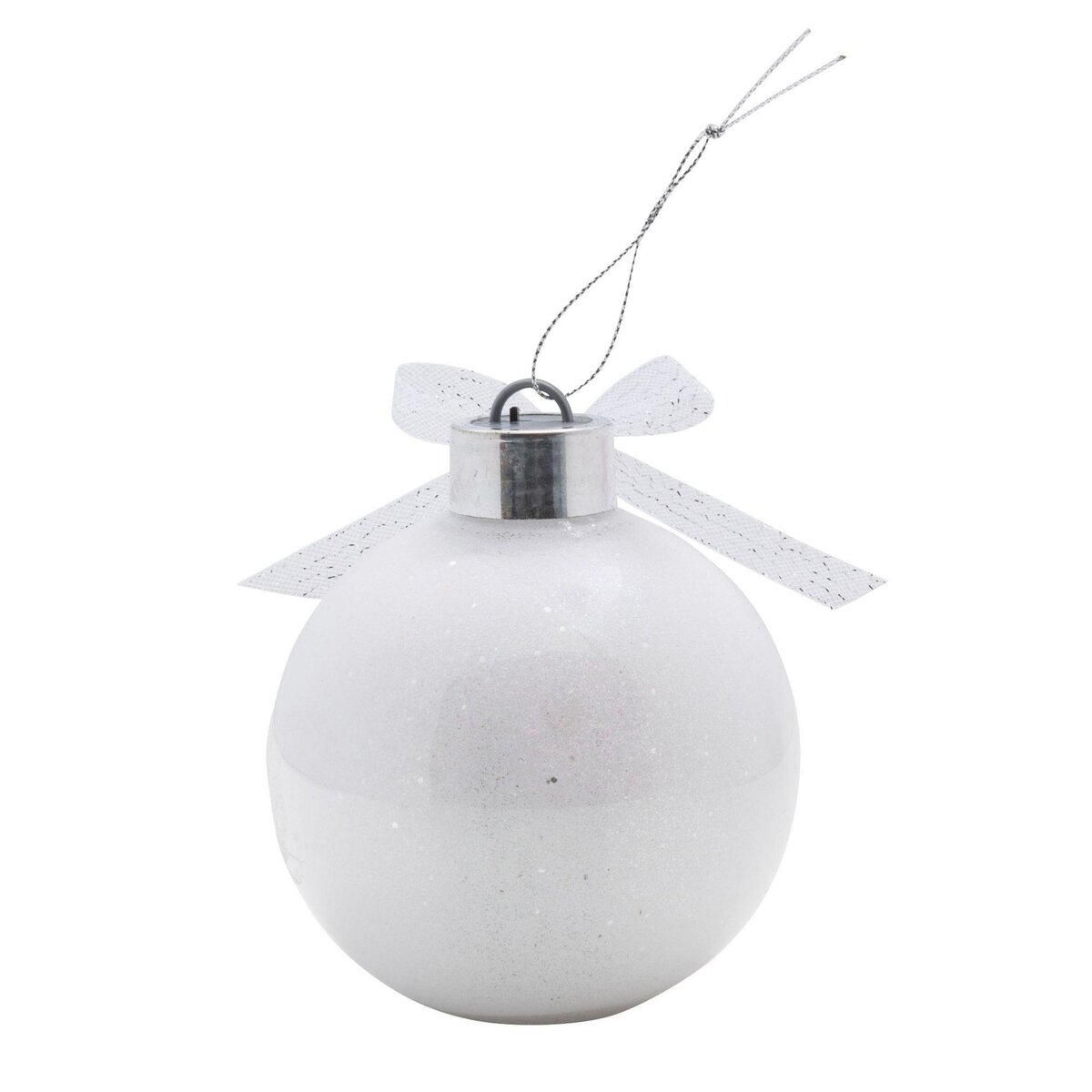 WERKAPRO Boule Papa Noël lumineuse  10 x 8 x 12 cm