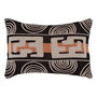 Voir la diapositive 1 : ATMOSPHERA Coussin Déco  Mira  30x50cm Marron