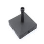 Voir la diapositive 1 : Habitat et Jardin Pieds de parasol a lester 45 x 45 cm avec roulettes - 18 kg - Noir
