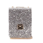 Stella Green Sac Bandoulière Sequins é Stella Green Telephone. Coloris disponibles : Gris