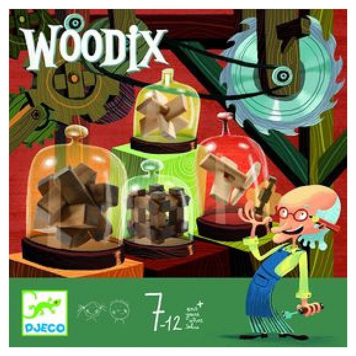 Djeco Casse tete en bois Woodix