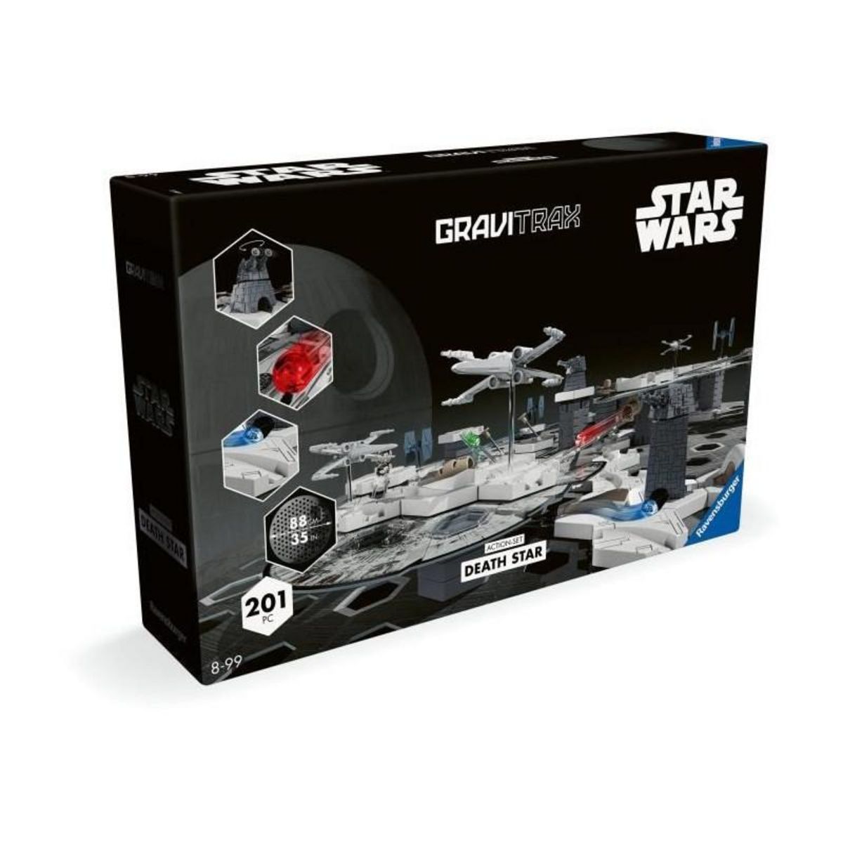 RAVENSBURGER Ravensburger-Gravitrax Star Wars Set-188 pieces-Circuit de billes-Jeu de construction-Parcours de billes-Des 8 ans-23860