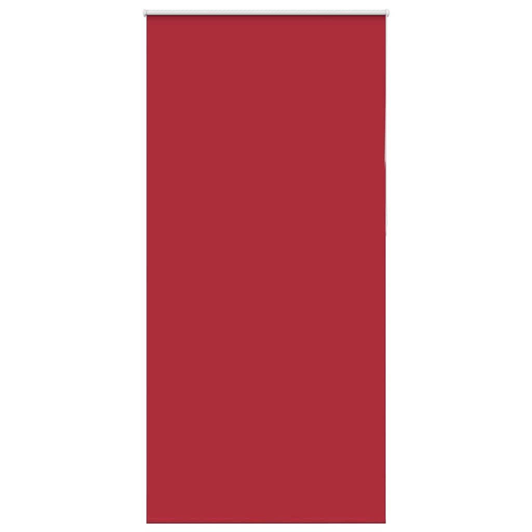 Voir la diapositive 2 : VIDAXL Store enrouleur occultant rouge largeur du tissu 100,7 cm