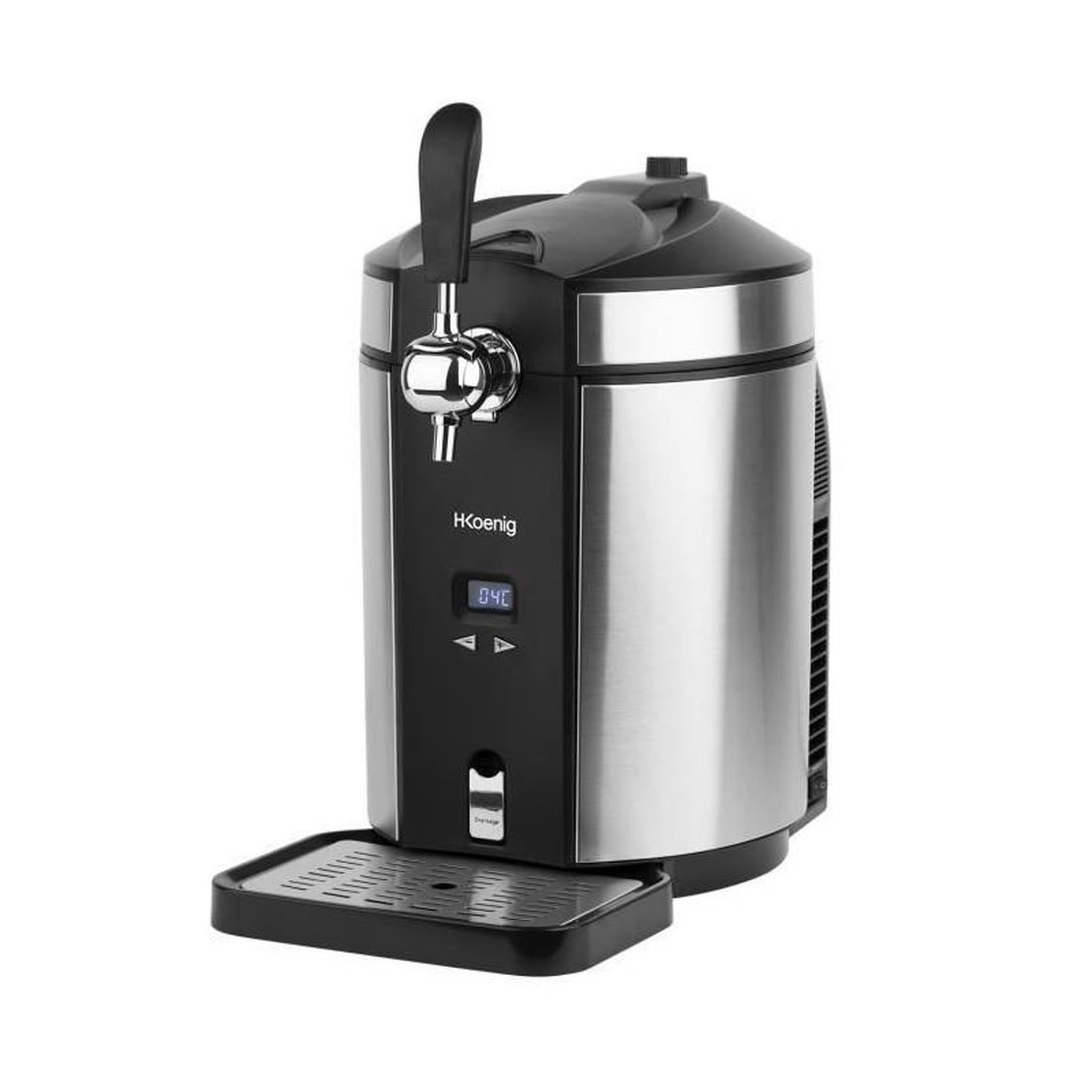 HKOENIG HKoeNIG Tireuse a biere - tous futs de 5L - Noir/Inox - BW1880