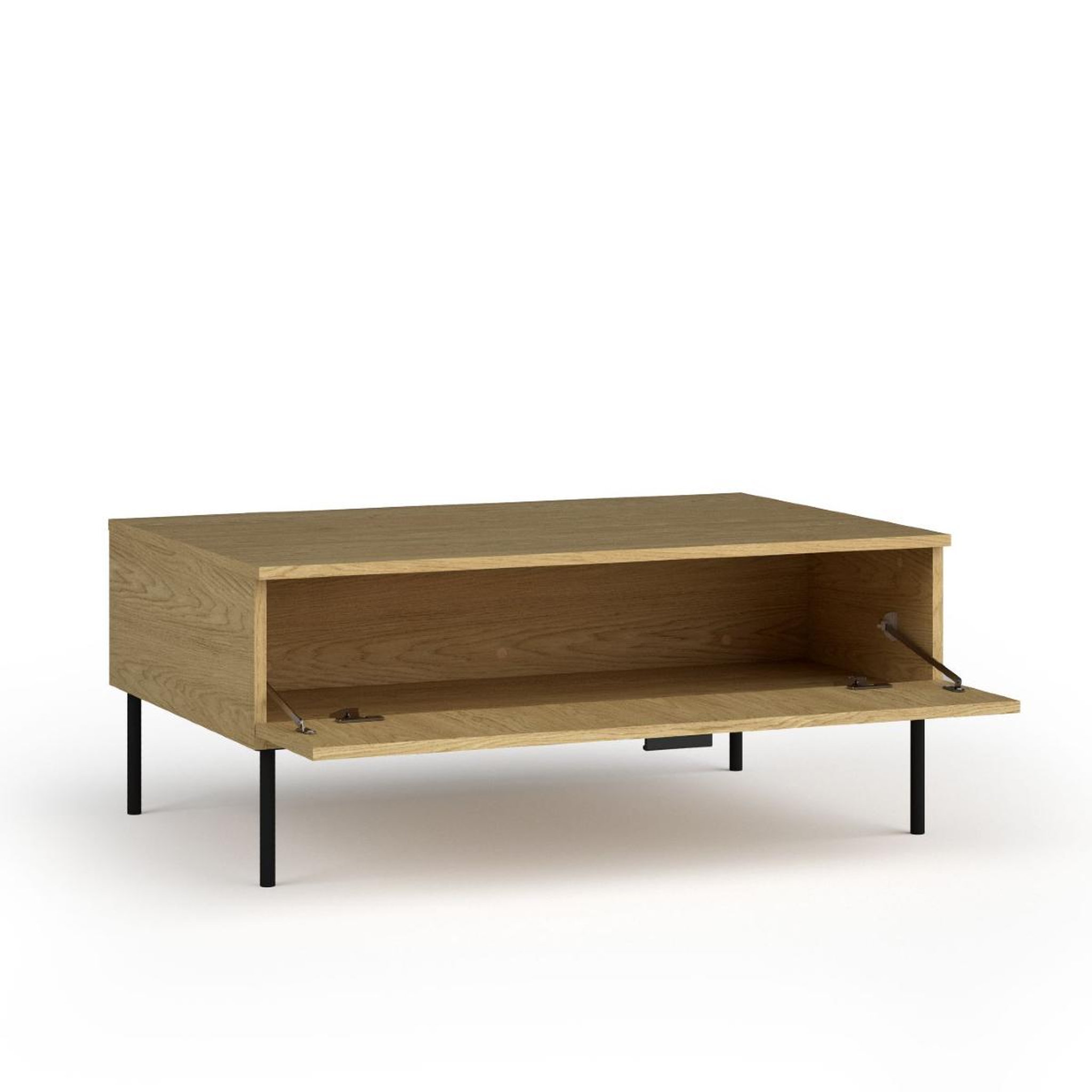 Voir la diapositive 3 : JLC KREATION Table basse moderne en bois avec tiroir dimitri