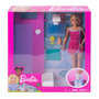 Voir la diapositive 5 : BARBIE Coffret salle de bain douche avec poupée, meubles et accessoires - Barbie