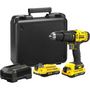 Voir la diapositive 1 : Stanley Perceuse visseuse a percussion 50 Nm - Lithium 18V - 2 Batteries 2Ah - STANLEY FATMAX V20 - SFMCD711D22-QW