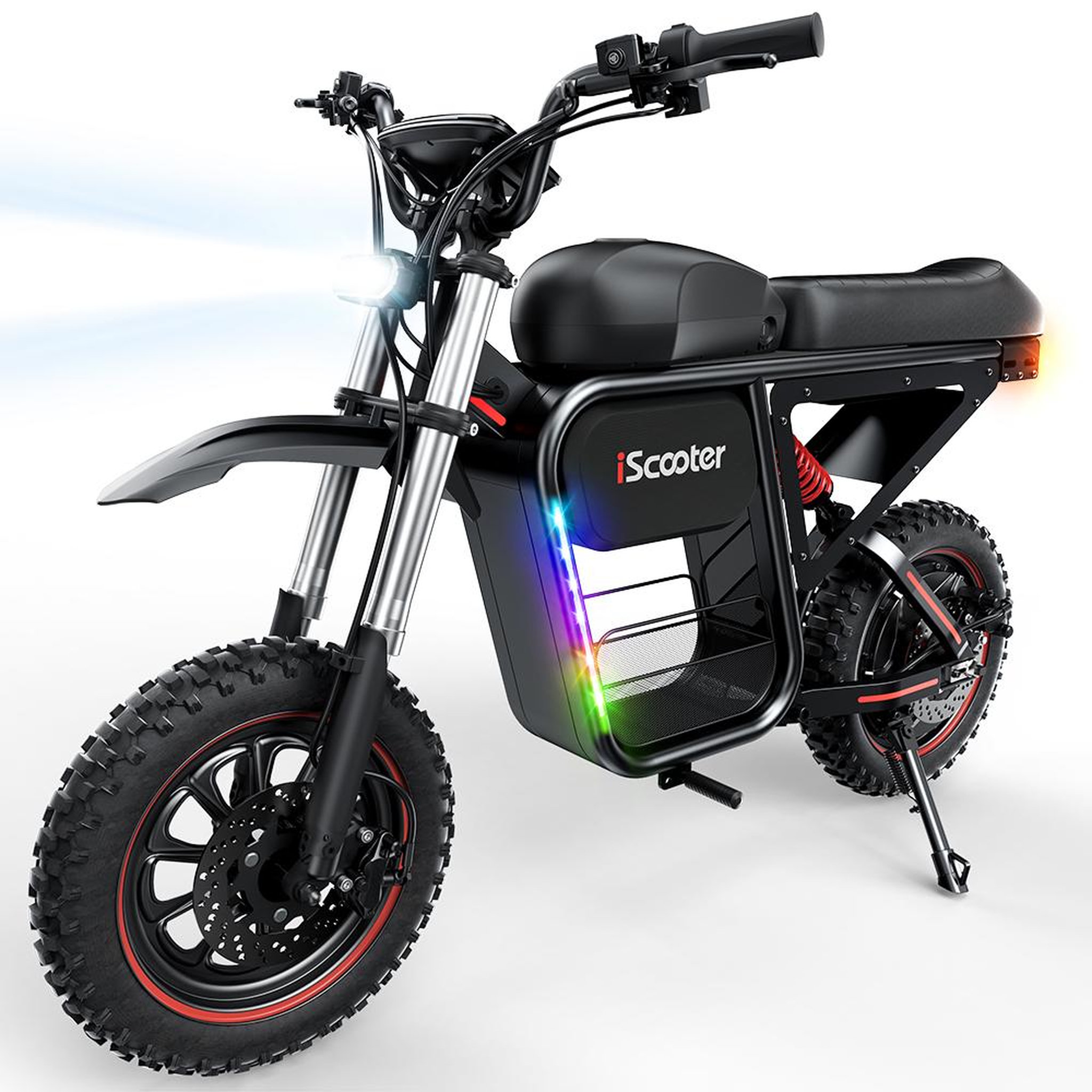 Voir la diapositive 2 : ISCOOTER Trottinette électrique iScooter DX5 Max, 52 V 20 Ah, pneus tout-terrain 17 , noir