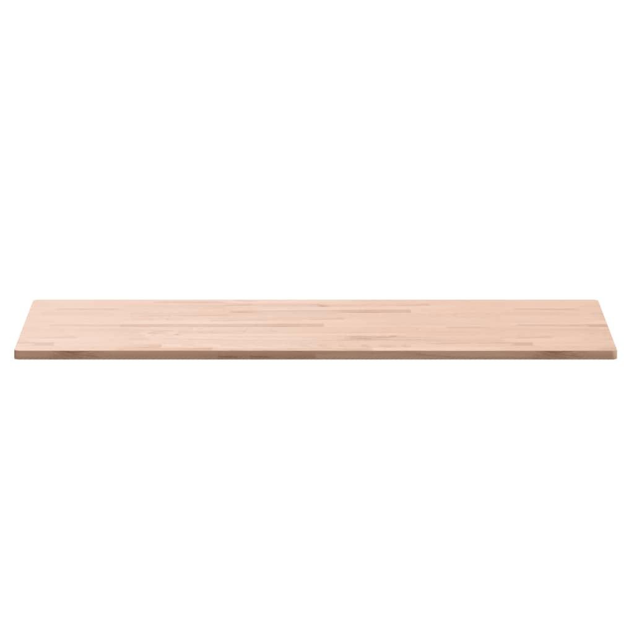 Voir la diapositive 4 : VIDAXL Dessus de table 100x50x1,5cm rectangulaire bois massif de hetre
