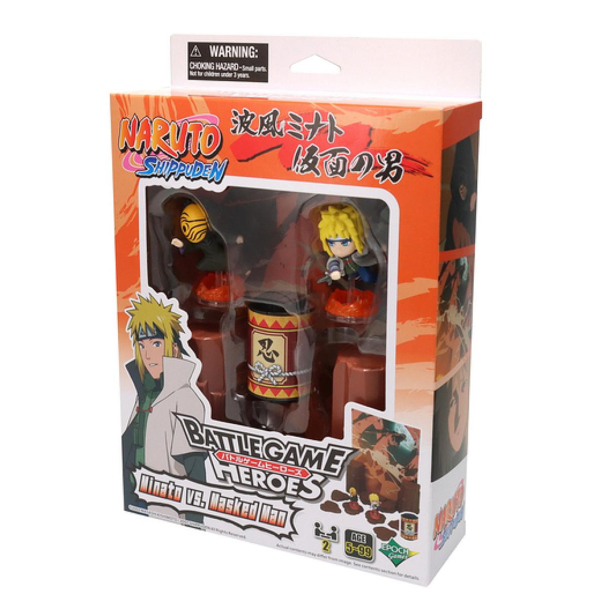 Voir la diapositive 2 : EPOCH Naruto SHIPPUDEN Minato VS. Masked Man