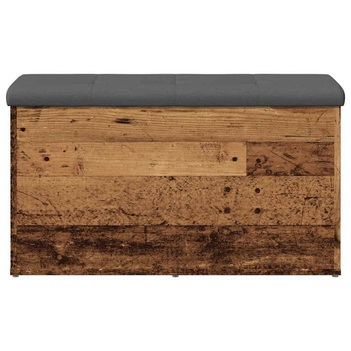VIDAXL Banc de rangement vieux bois 82x42x45 cm bois d'ingenierie