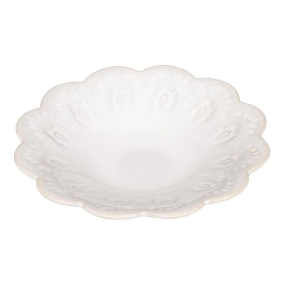 ATMOSPHERA Lot de 2 Vide-Poches Design  Carmen  15cm Blanc