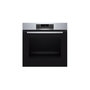 Voir la diapositive 1 : BOSCH Four intégrable multifonction 71l 60cm pyrolyse et hydrolyse inox - HBA171BS4F