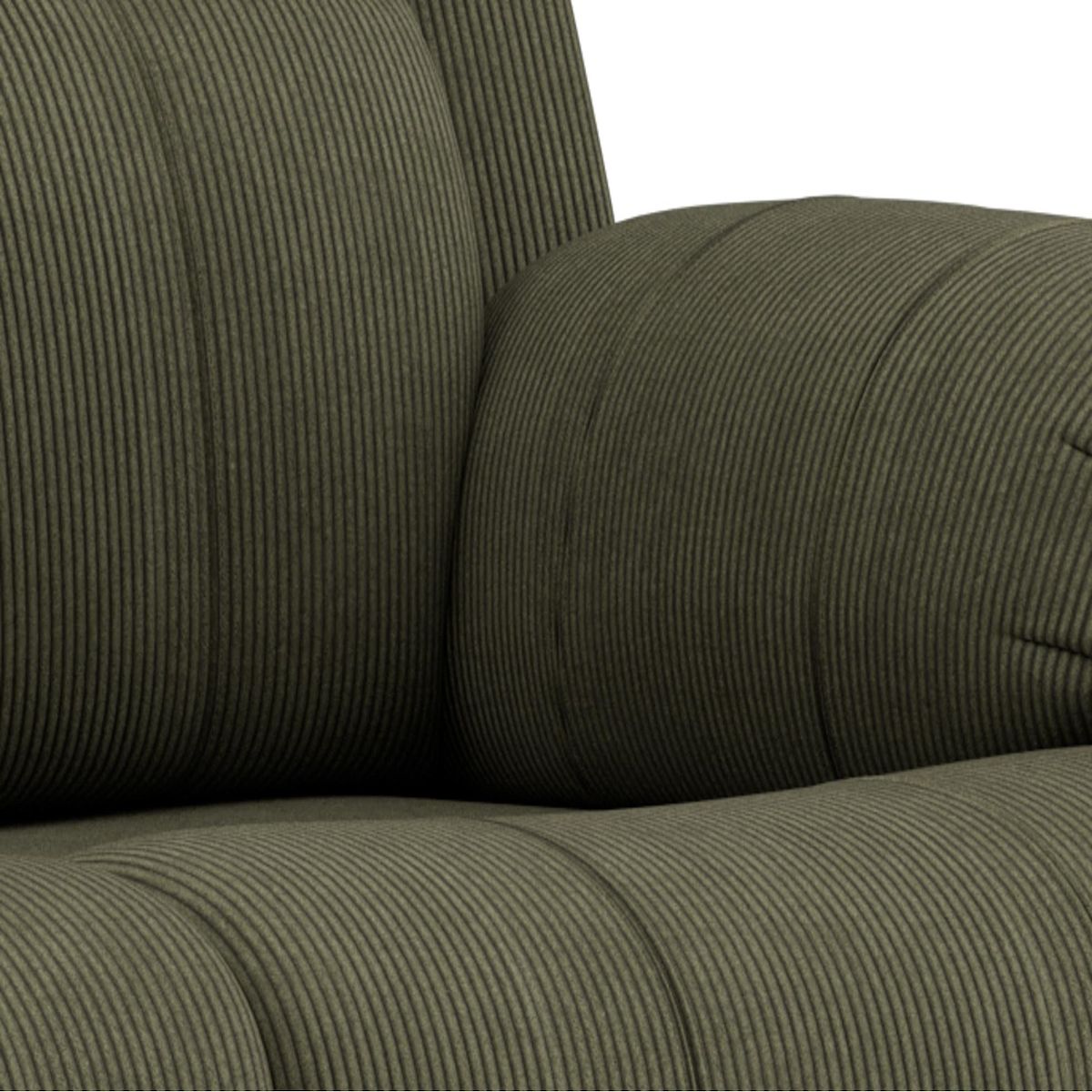 BEST MOBILIER Armand - canapé 2 places relax électrique en velours côtelé