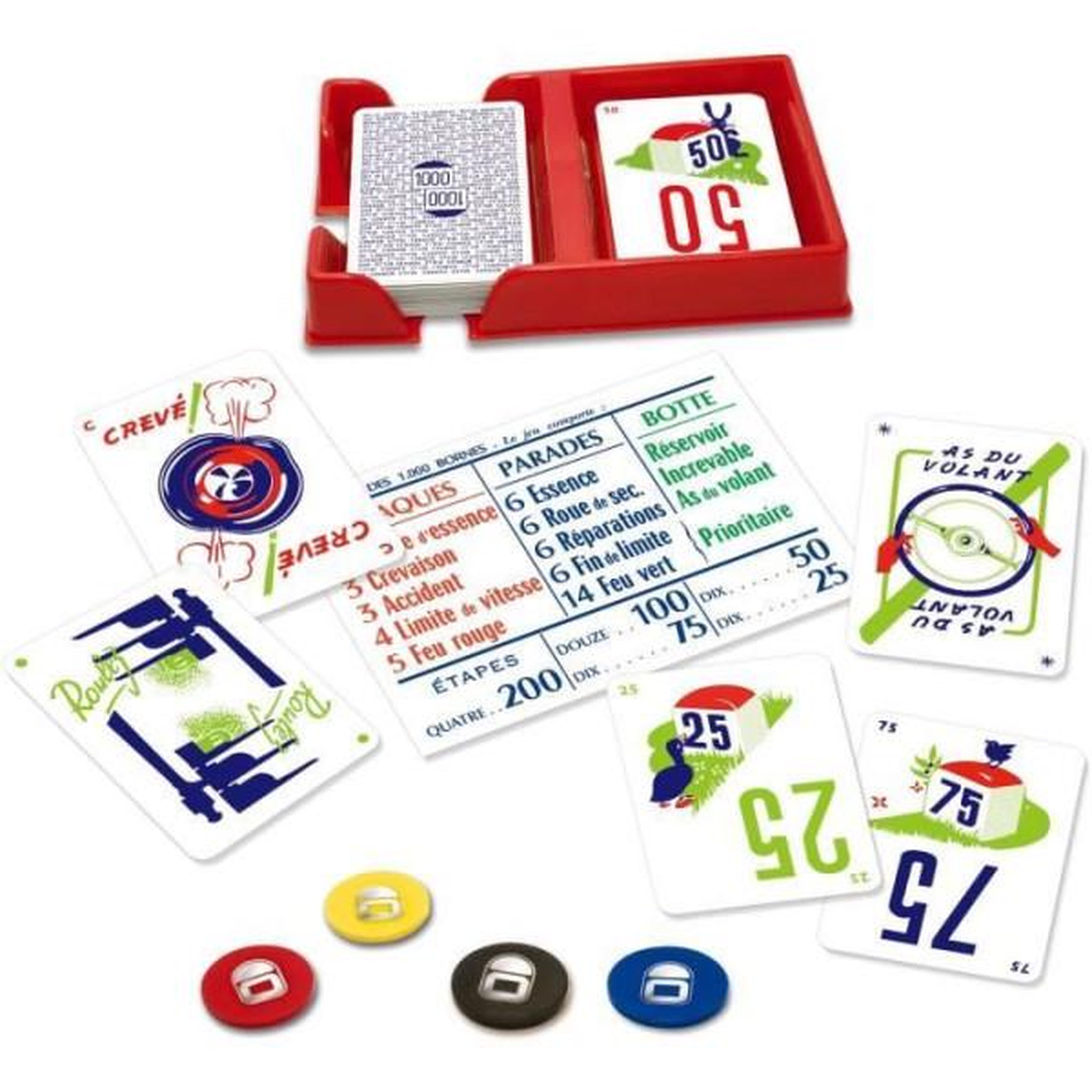 Voir la diapositive 2 : Dujardin Jeu classique Dujardin Miles Bornes Prestige