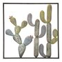 Voir la diapositive 1 : Paris Prix Déco Murale Encadrée en Métal  Cactus  50cm Multicolore